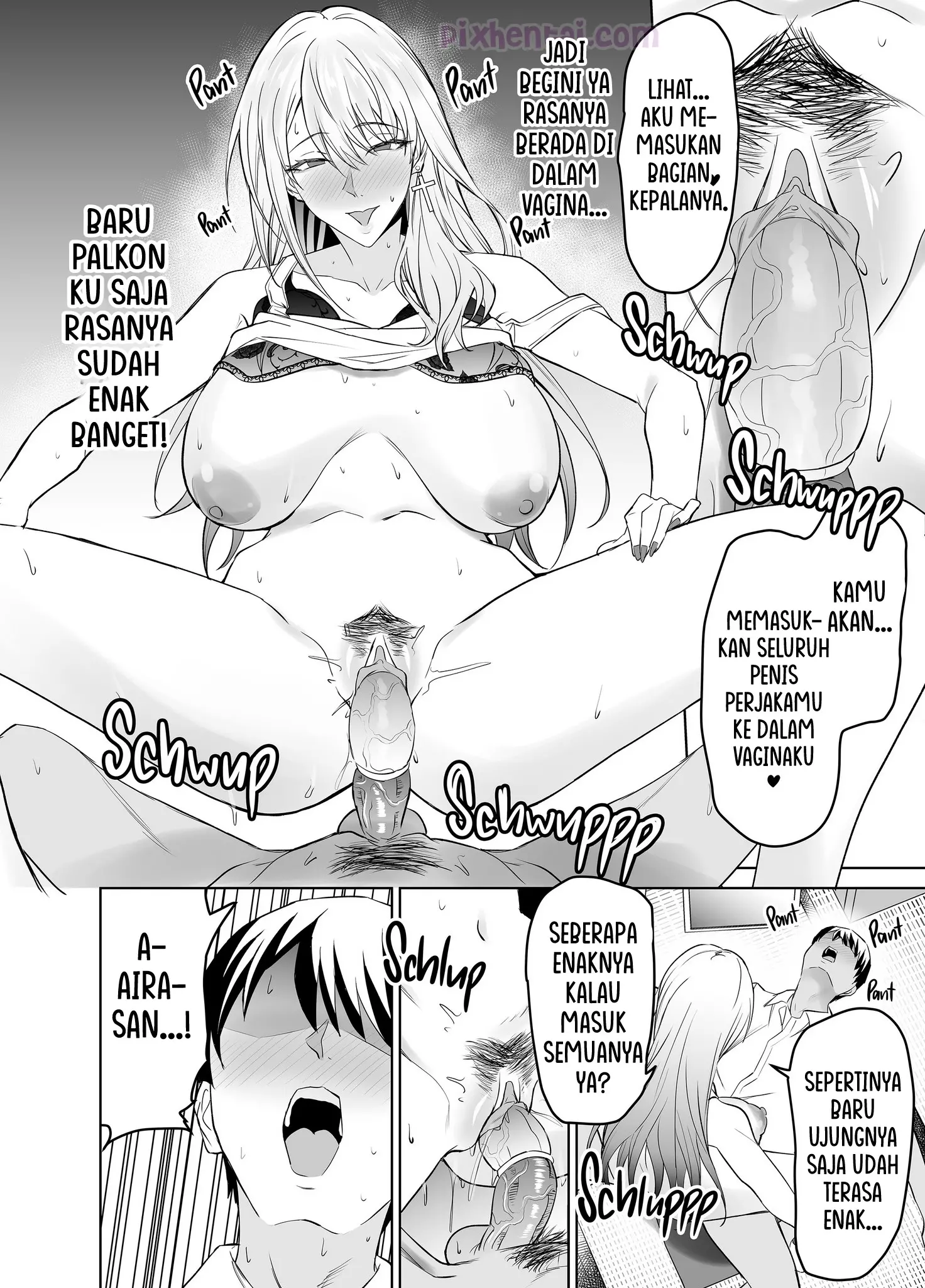 Komik hentai xxx manga sex bokep Tomodachi no Gal Mama Batsu Ichi Bakunyuu wa Musuko ni Kakurete Ore no Dekachin wo Kuimakuru 21
